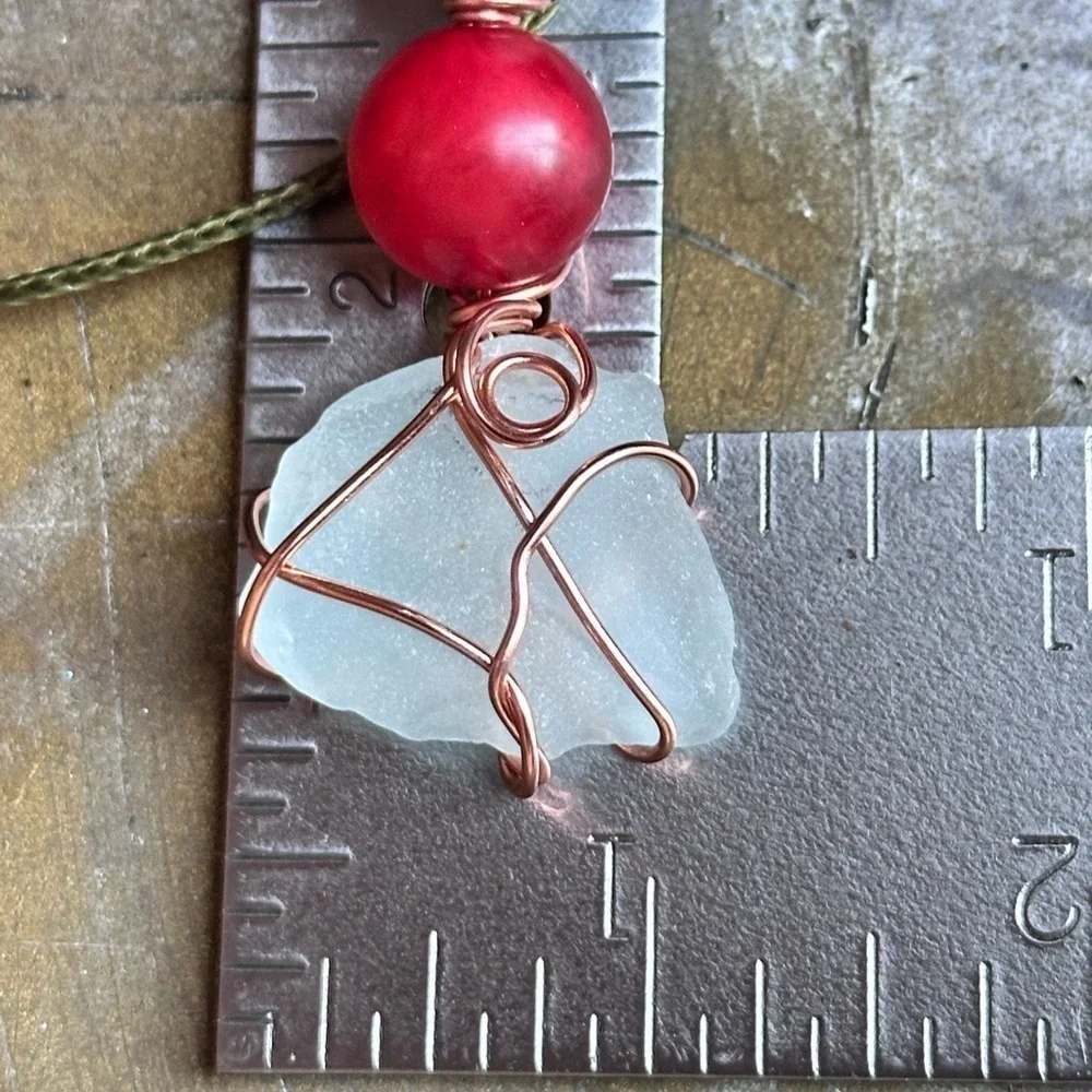 Handmade sea glass